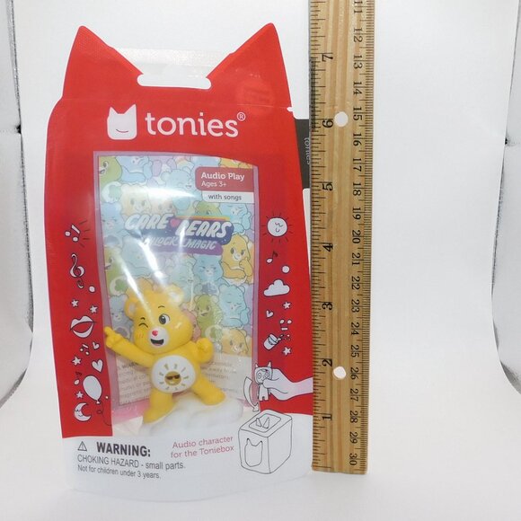 Tonies Care Bears Funshine Bear Audio Play Figurine Sunshine Yellow Sun NEW - Picture 3 of 3